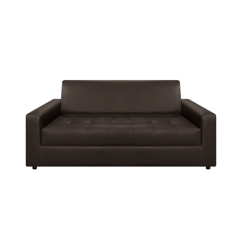 PULLMAN - Sofá Moderno Cuerina 2 Puestos Alondra 186 x 86 x 85 cm Colchones Pullman - Mueble