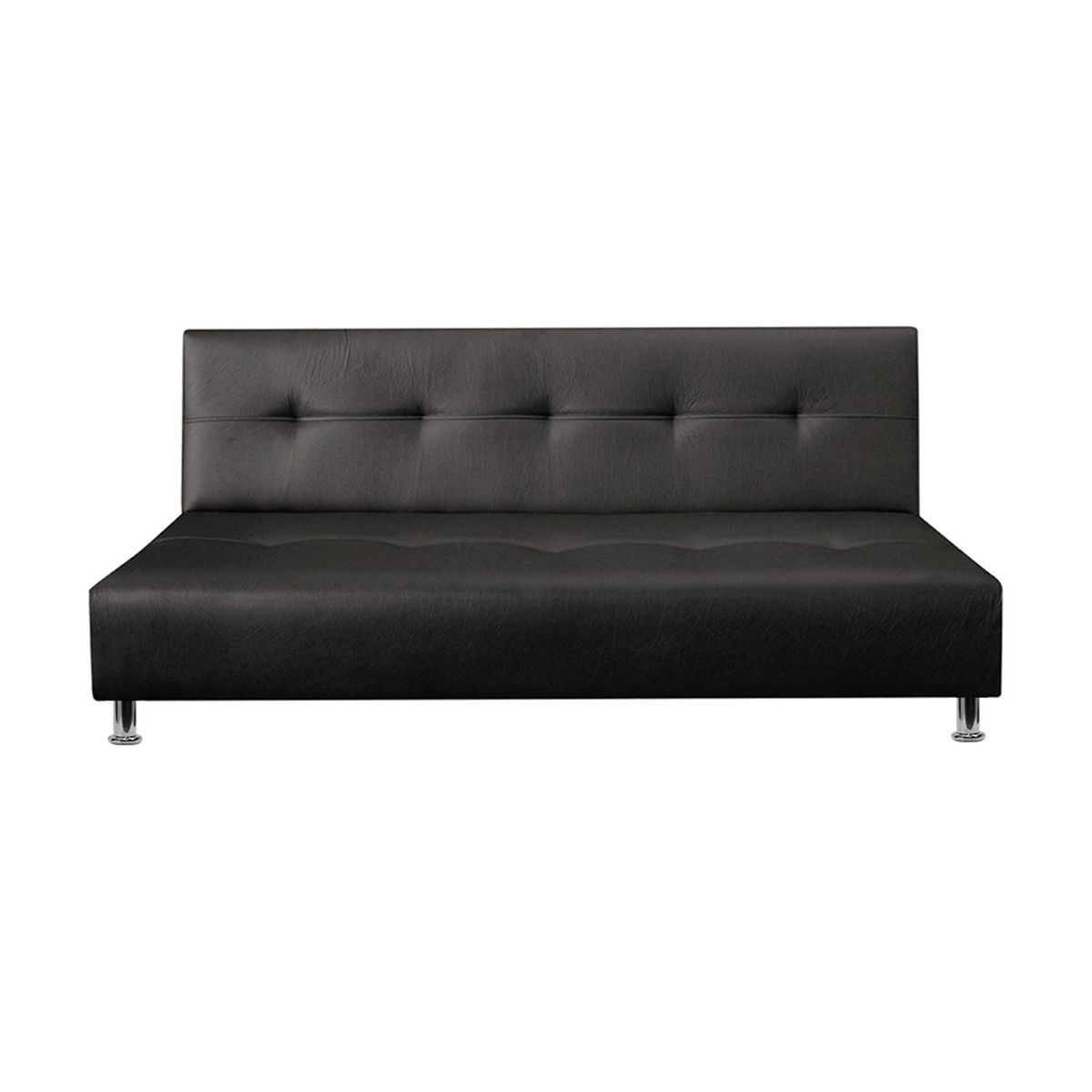 PULLMAN - Sofá Cama Moderno en Cuerina 2 Puestos Mauro 180 x 70 x 80 cm Colchones Pullman