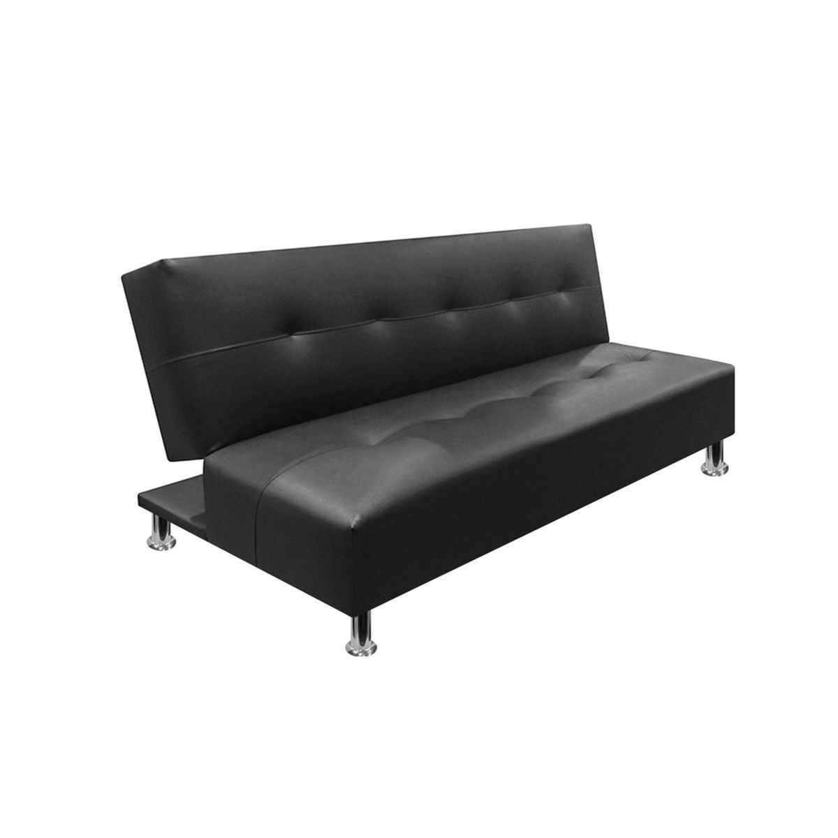 PULLMAN - Sofá Cama Moderno en Cuerina 2 Puestos Mauro 180 x 70 x 80 cm Colchones Pullman