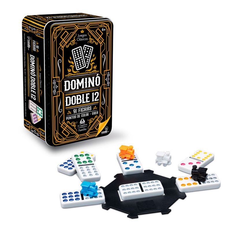 RONDA - Juego de mesa Dominó Doble 12