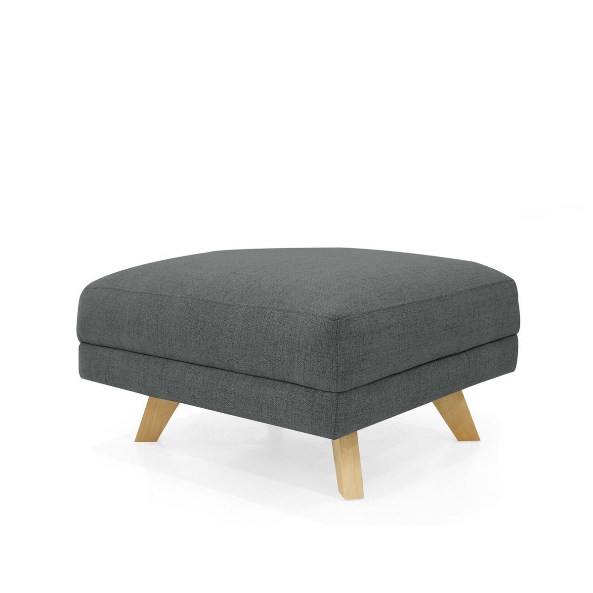 MICA - Puff Moderno en Tela 41 x 75 cm Mica 