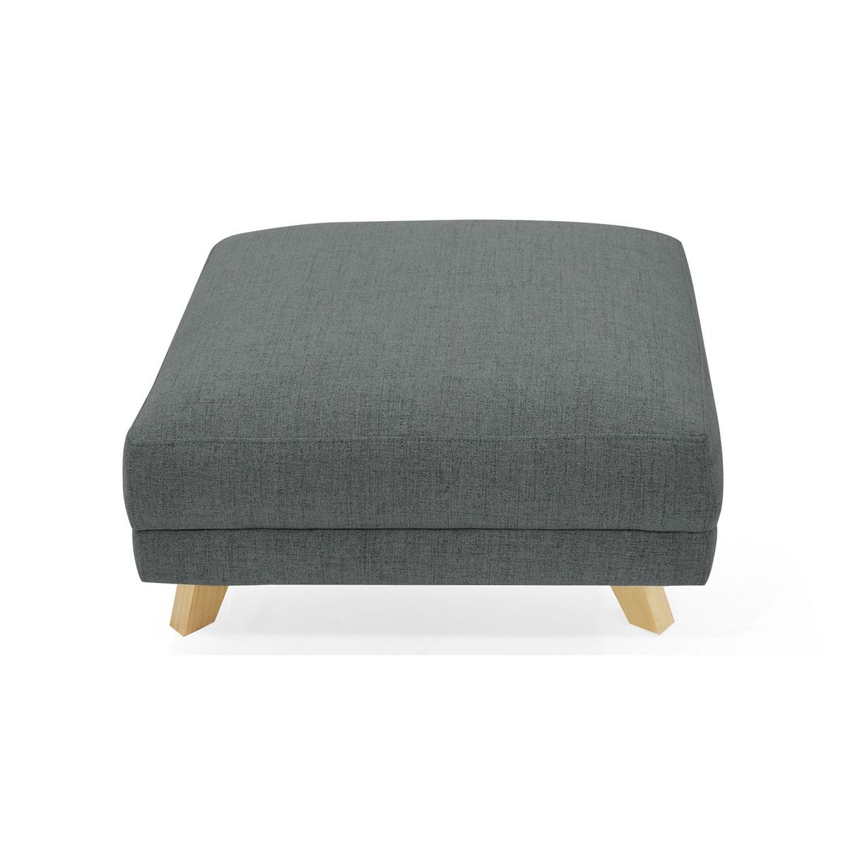 MICA - Puff Moderno en Tela 41 x 75 cm Mica 