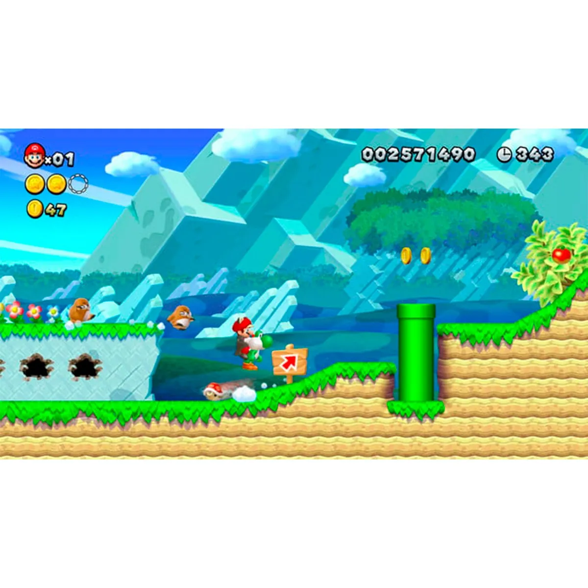 NINTENDO - Videojuego New Super Mario Bros. Nintendo Switch