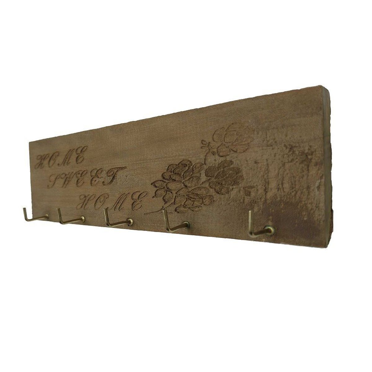 BANZAY - Porta Llaves Pared Madera Home Vintage