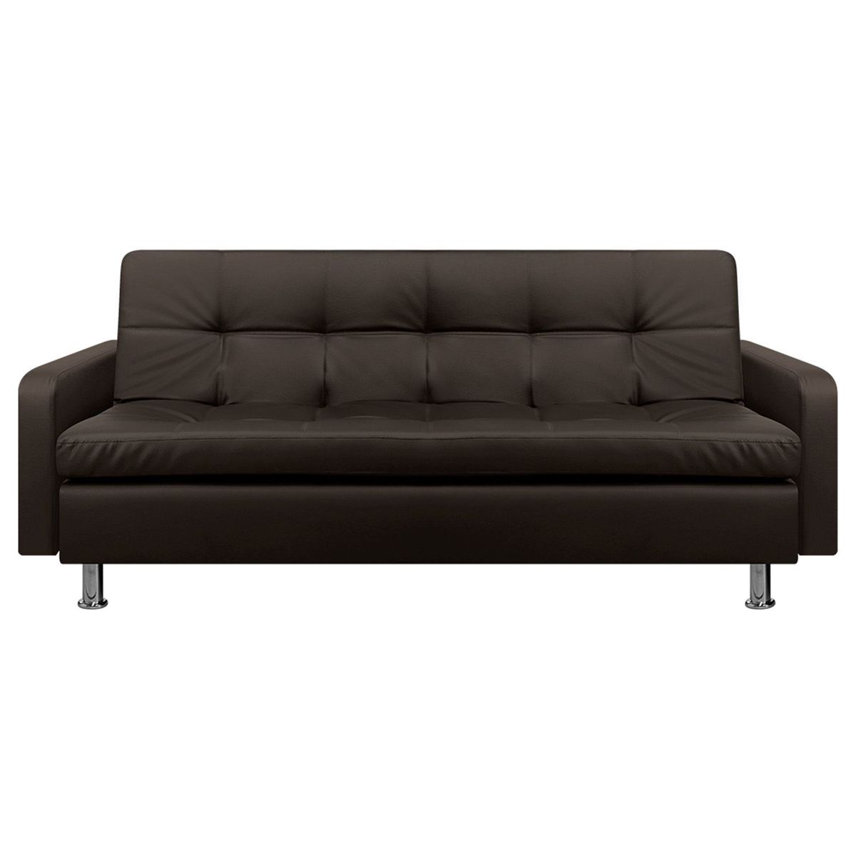 COLCHONES PULLMAN - Sofá Cama 2 Puestos Cuero Sintético Sophie