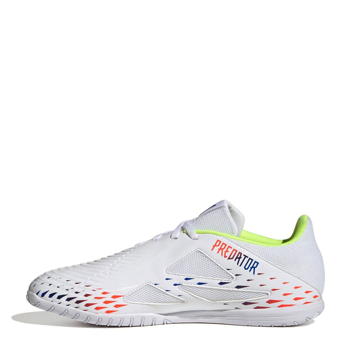 ADIDAS - Guayos Adidas Predator Edge.4 Para Cancha Sintetica - Suela Sin Taches O Lisa. Zapatilla De Fútbol, Color Blanco De Hombre Con Cordones