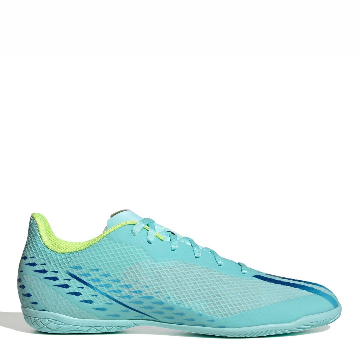 ADIDAS - Guayos Adidas X Speedportal.4 Para Cancha Sintetica - Suela Sin Taches O Lisa. Zapatilla De Fútbol,  Color Azul De Hombre Con Cordones