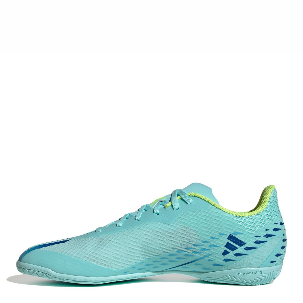 ADIDAS - Guayos Adidas X Speedportal.4 Para Cancha Sintetica - Suela Sin Taches O Lisa. Zapatilla De Fútbol,  Color Azul De Hombre Con Cordones