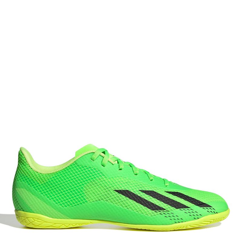 ADIDAS - Guayos Adidas X Speedportal.4 Para Cancha Sintetica - Suela Sin Taches O Lisa. Zapatilla De Fútbol, Color Verde De Hombre Con Cordones
