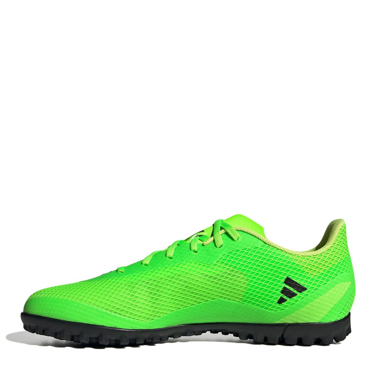ADIDAS - Guayos Adidas X Speedportal.4 Para Cancha Sintetica - Suela Con Torretines. Zapatilla De Fútbol Con Taches De Caucho, Color Verde De Hombre Con Cordones