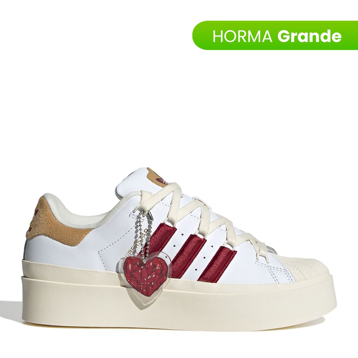 ADIDAS ORIGINALS - Tenis Adidas Originals Mujer Moda Superstar Bonega Horma Grande