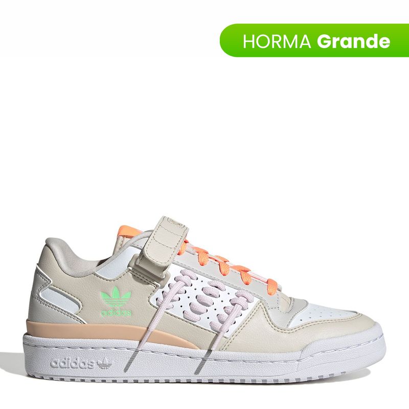 ADIDAS ORIGINALS - Tenis Adidas Originals Mujer Moda Forum Low Horma Grande