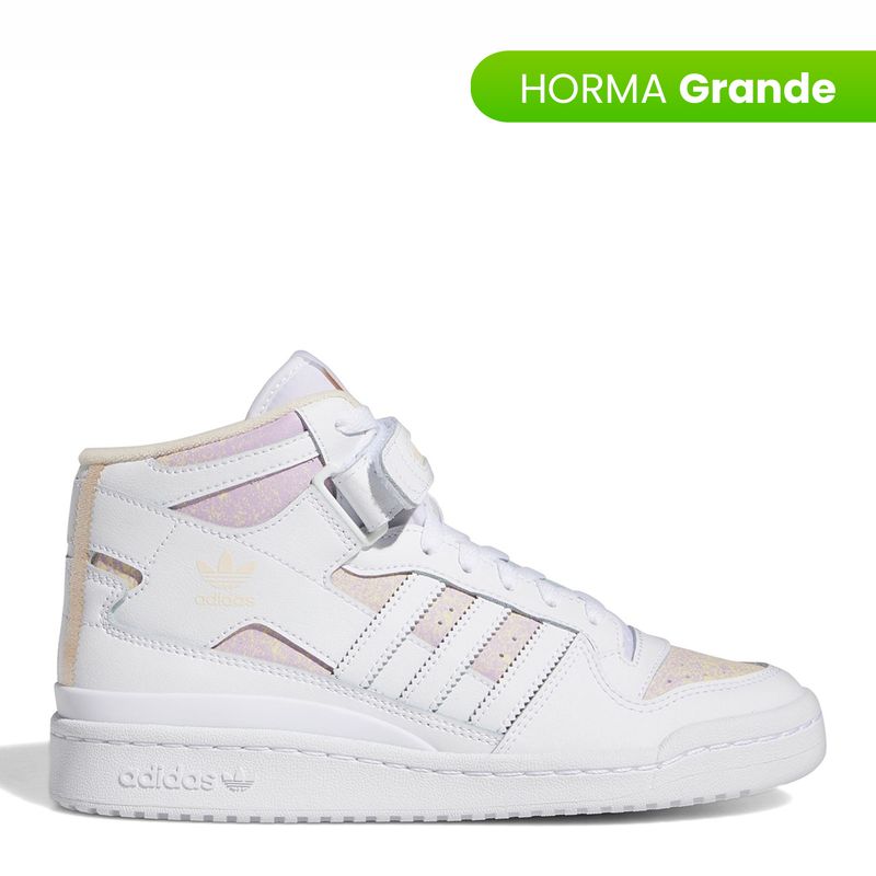 ADIDAS ORIGINALS - Tenis Moda Adidas Originals Forum Mid Mujer Horma Grande