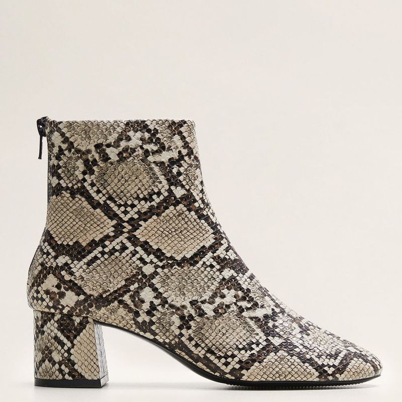 MANGO - Botines Serpiente