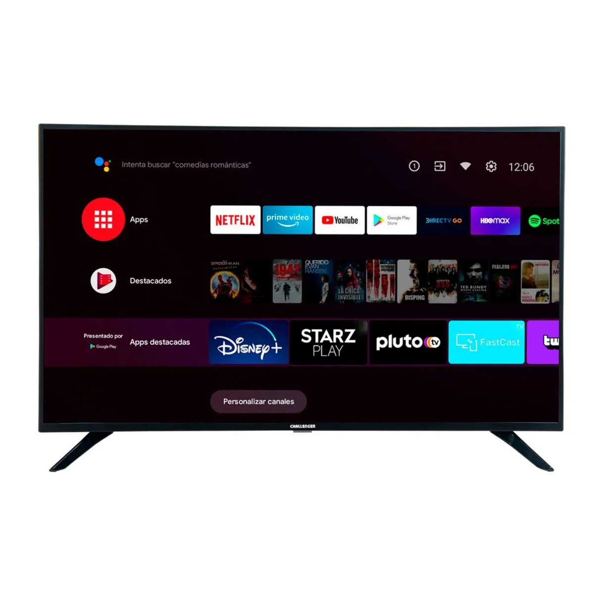 CHALLENGER - Televisor Challenger 32 Pulgadas LED HD Smart TV