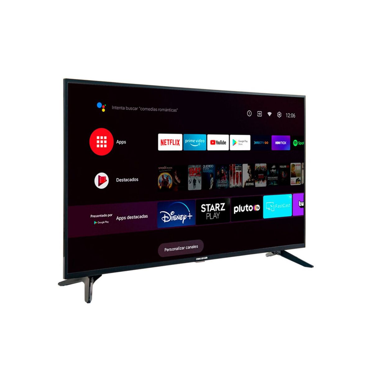 CHALLENGER - Televisor Challenger 32 Pulgadas LED HD Smart TV