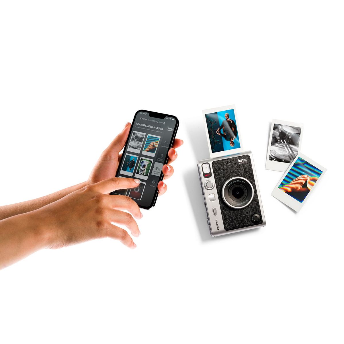 FUJIFILM - Cámara instantánea Fujifilm Instax mini EVO