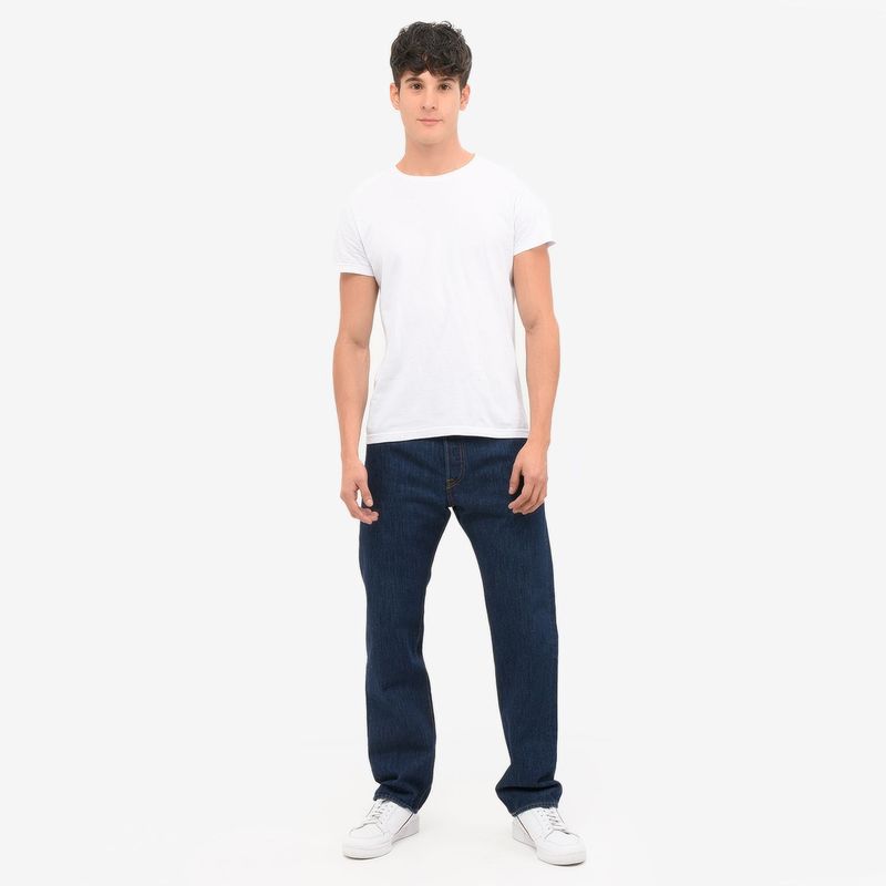 LEVIS - Jean 5 Bolsillos para Hombre Recto 501 Largo 30 Levis