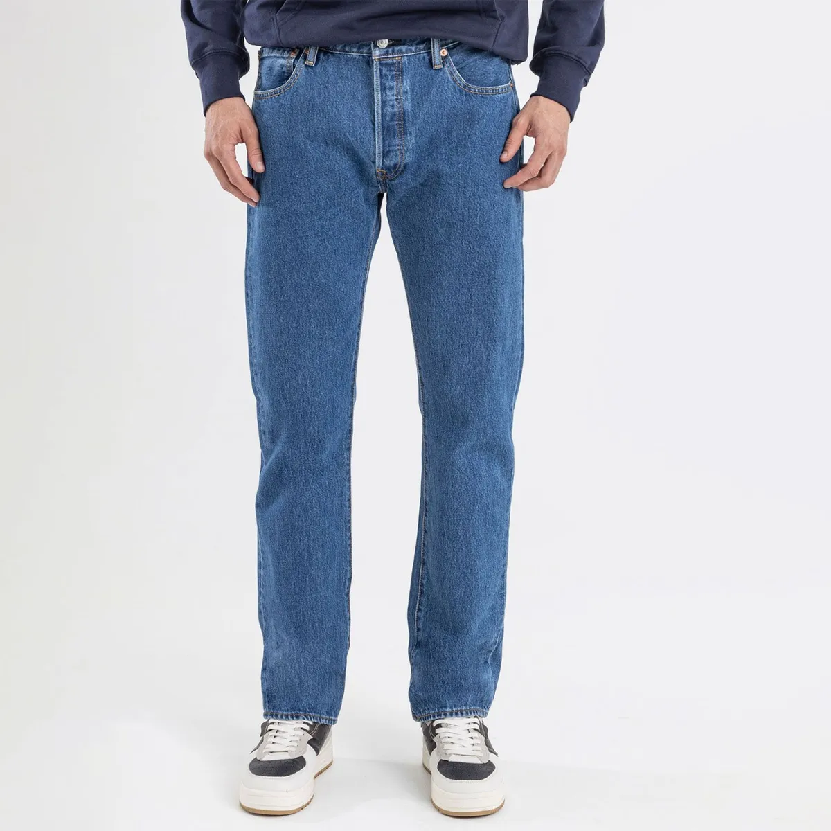 LEVIS - Jean 5 Bolsillos para Hombre 501 Largo 30 Levis