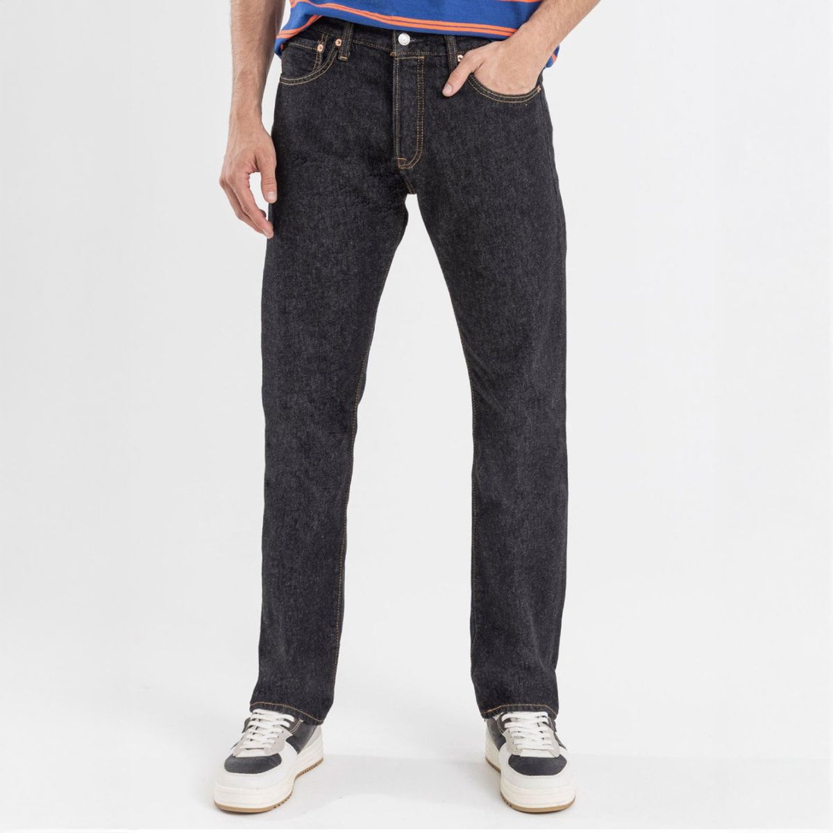 LEVIS - Jean 5 Bolsillos para Hombre Recto 501 Largo 32 Levis