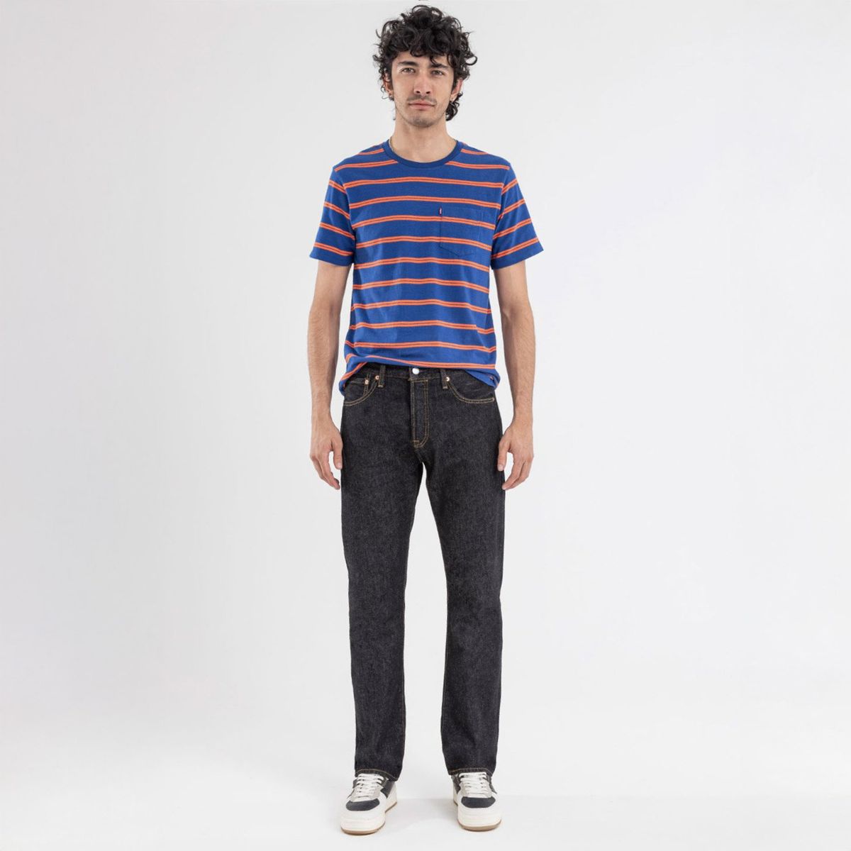 LEVIS - Jean 5 Bolsillos para Hombre Recto 501 Largo 32 Levis