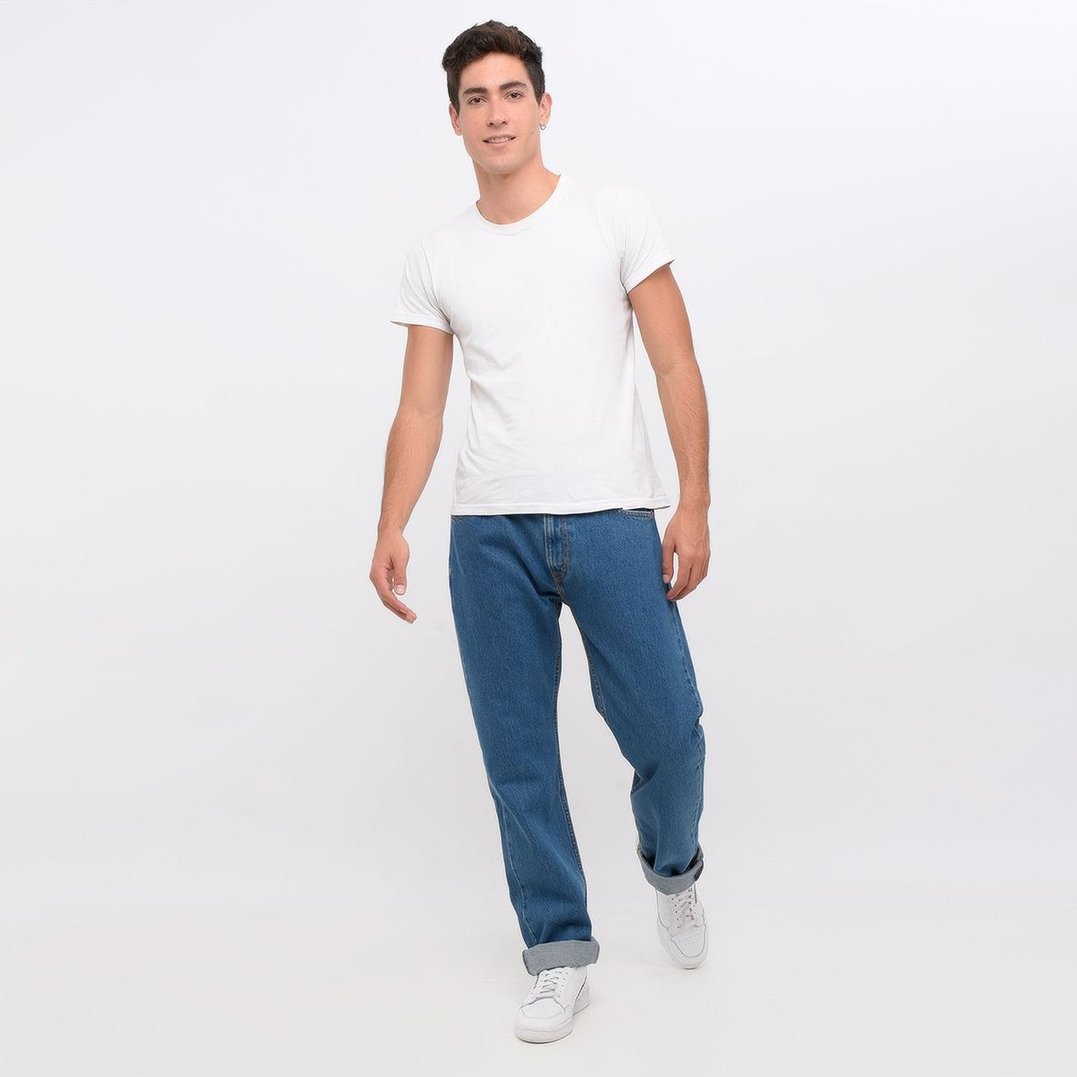 LEVIS - Jean 5 Bolsillos para Hombre Recto 505 Largo 32 Levis