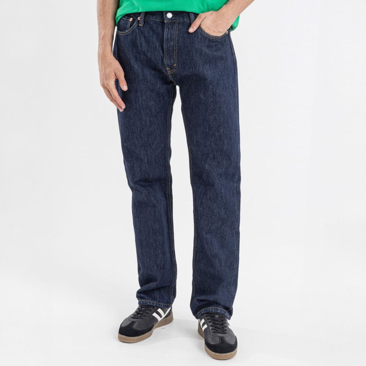 LEVIS - Jean 5 Bolsillos para Hombre Recto 505 Largo 32 Levis