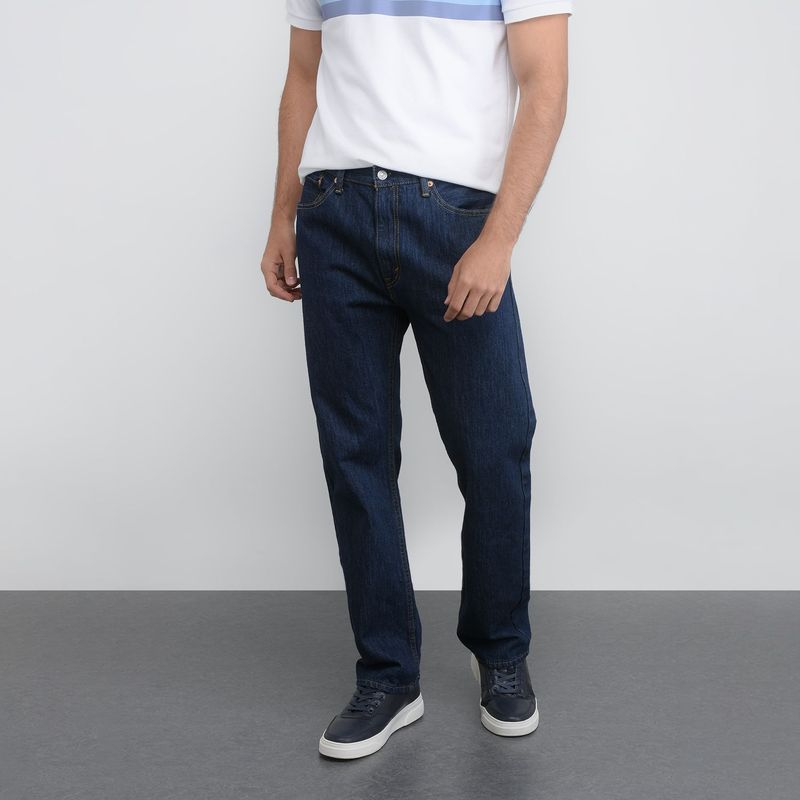 LEVIS - Jean 5 Bolsillos para Hombre Recto 505 Largo 30 Levis