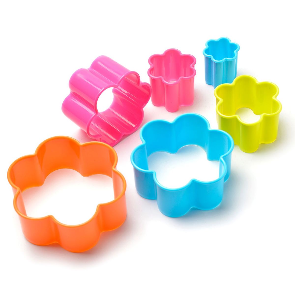 PRESS - Molde De Galleta Flor 6 Unidades