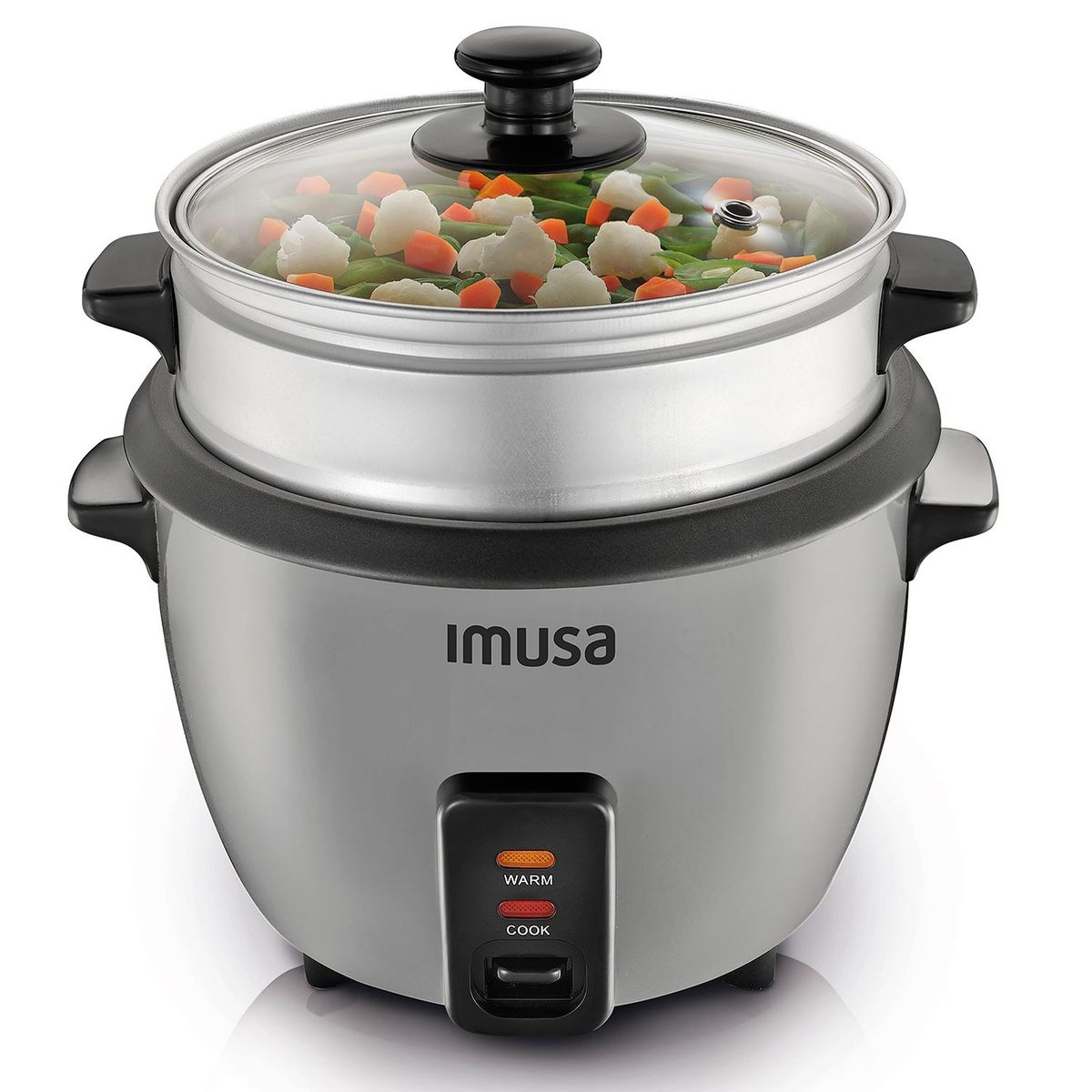 IMUSA - Olla Arrocera Imusa 3 tazas con vaporera