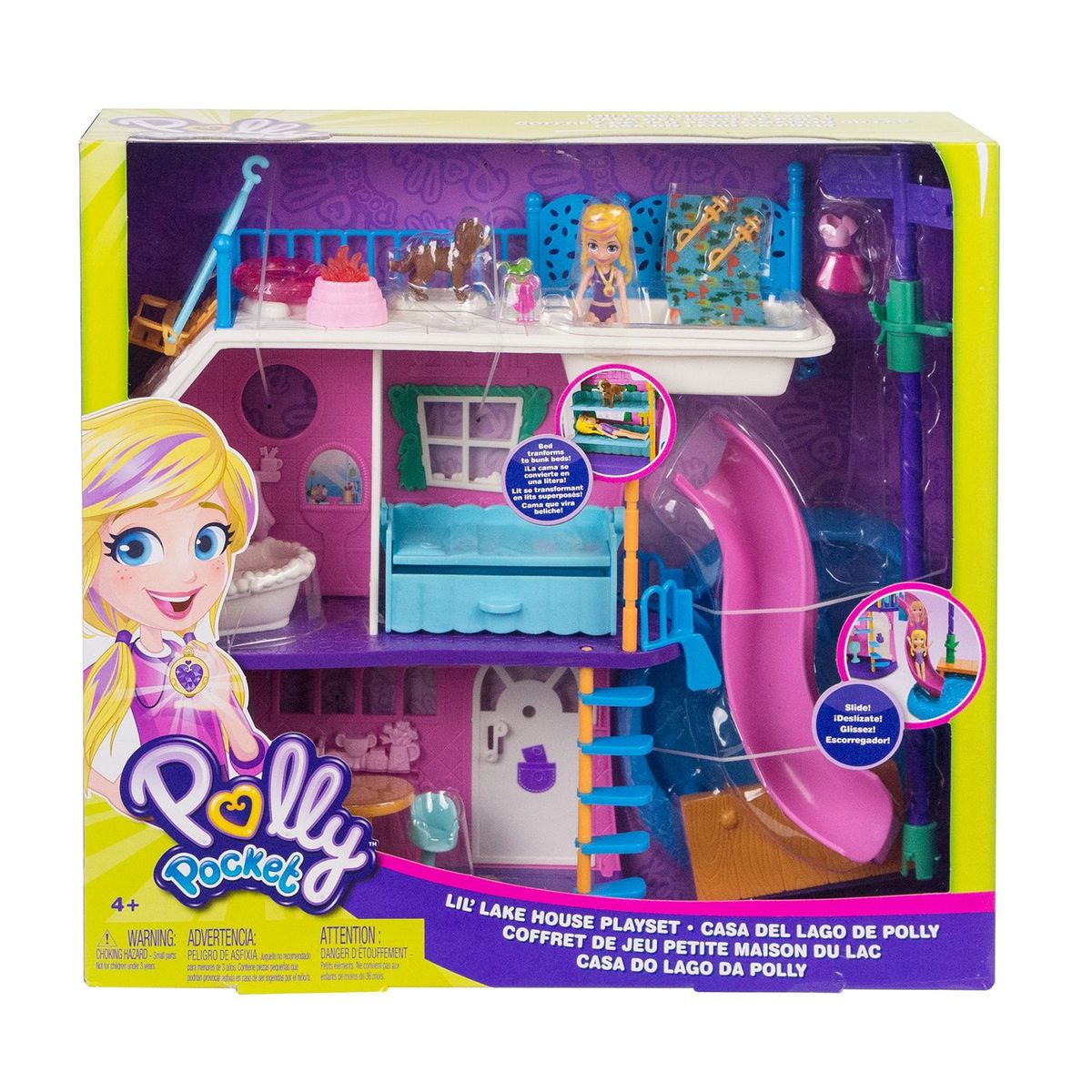 POLLY POCKET - Polly Pocket Casa del Lago de Polly