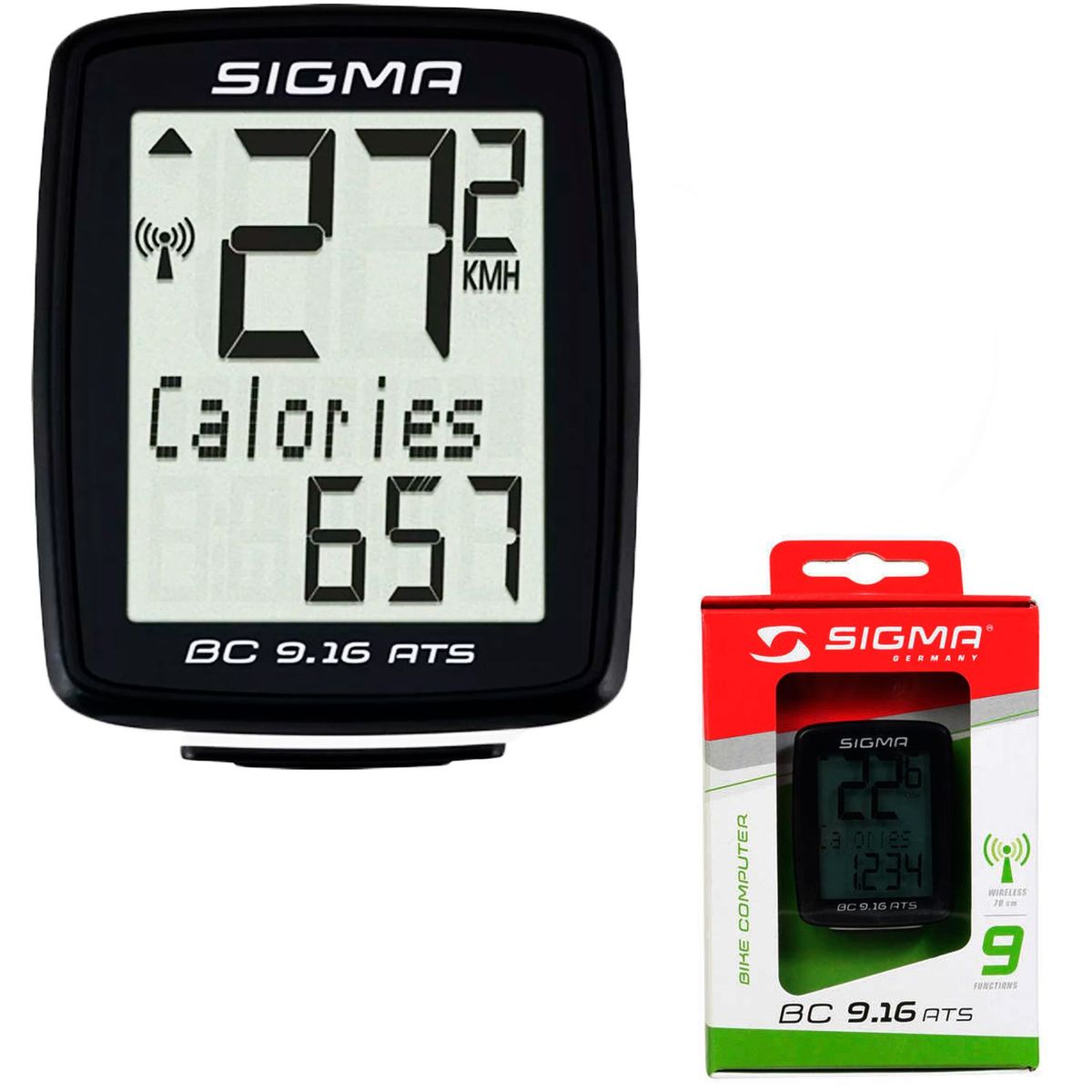 SIGMA - Ciclocomputador SIGMA 9.16 Ats