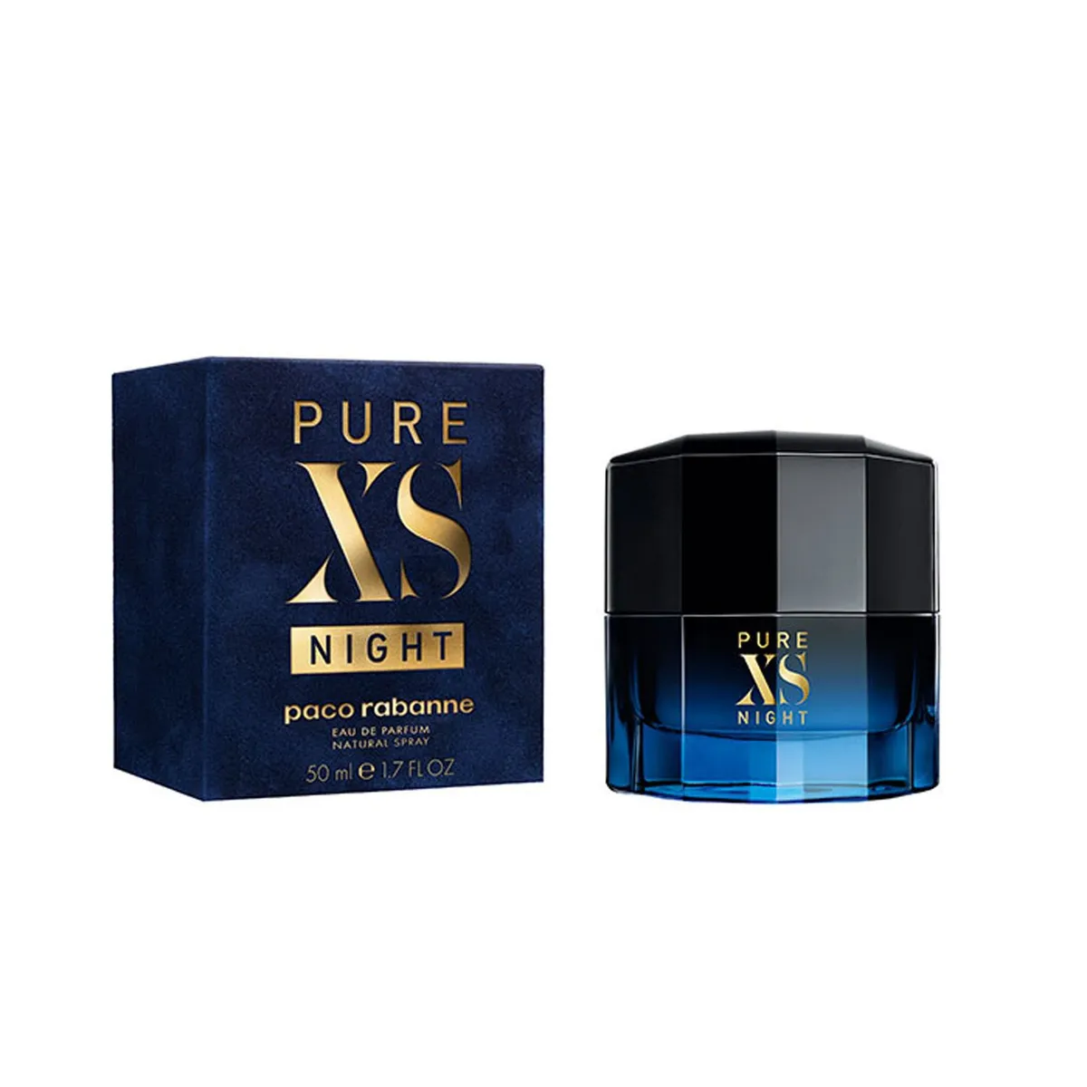 RABANNE - Perfume Rabanne Pure XS Night Hombre 50 ml Eau de parfum 