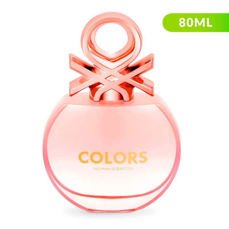 BENETTON - Perfume Benetton Colors Rosé Mujer 80 ml EDT