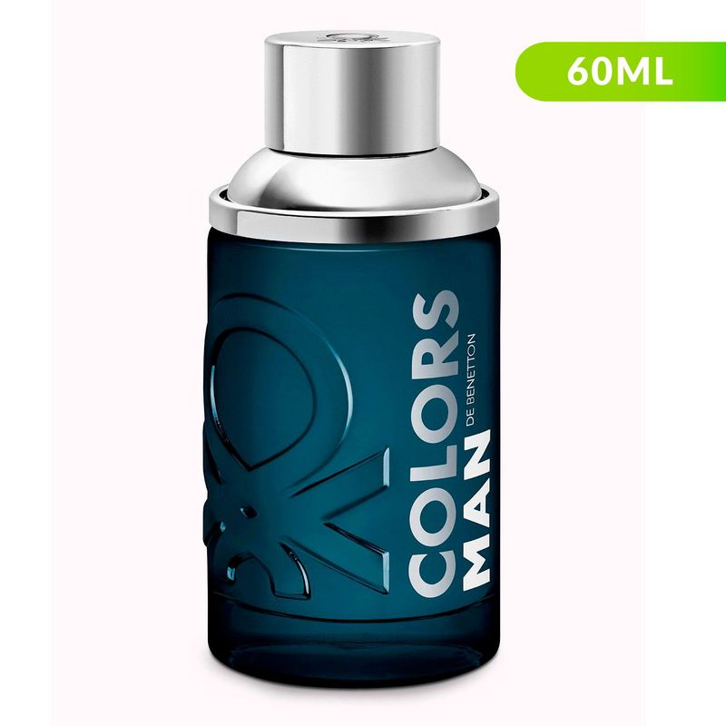 BENETTON - Perfume Benetton Colors Man Black Hombre 60 ml EDT