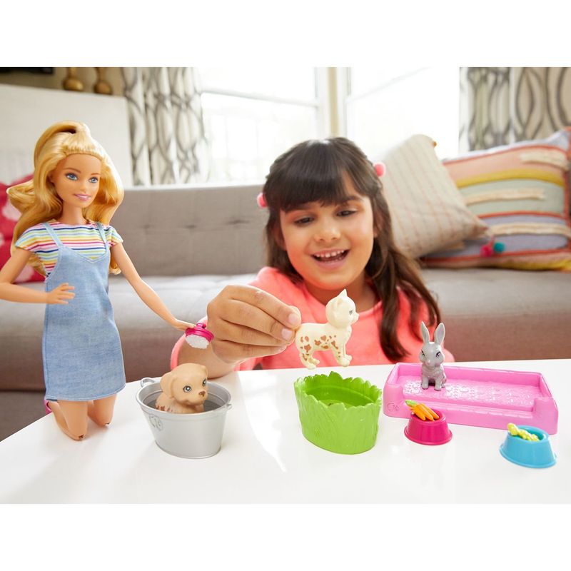 BARBIE - Barbie Baño de Mascotas
