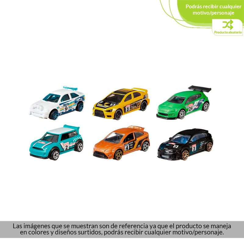 HOT WHEELS - Surtido de Autos Temáticos