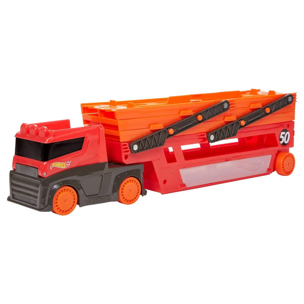 HOT WHEELS - Camión Hot Wheels: Remolque de Aventura