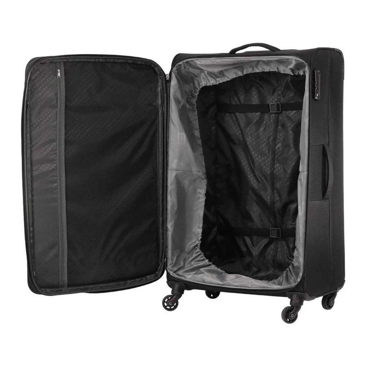 AMERICAN TOURISTER - Maleta blanda de viaje 23 Kg American Tourister Bodega Ruedas 360° candado TSA