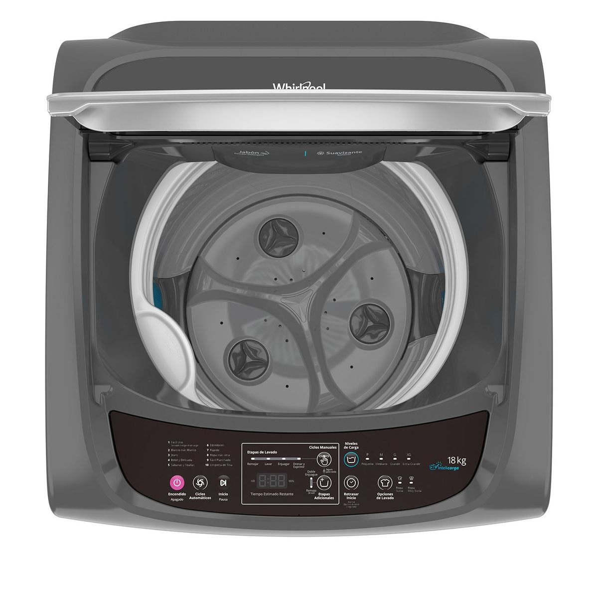 WHIRLPOOL - Lavadora Whirlpool Carga Superior 18 kg WWI18BSHLA