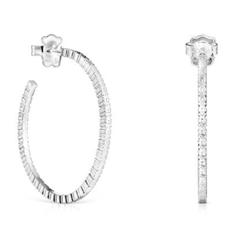 TOUS - Aretes  Tous Para Mujer Straight kaos Icon Plata 
