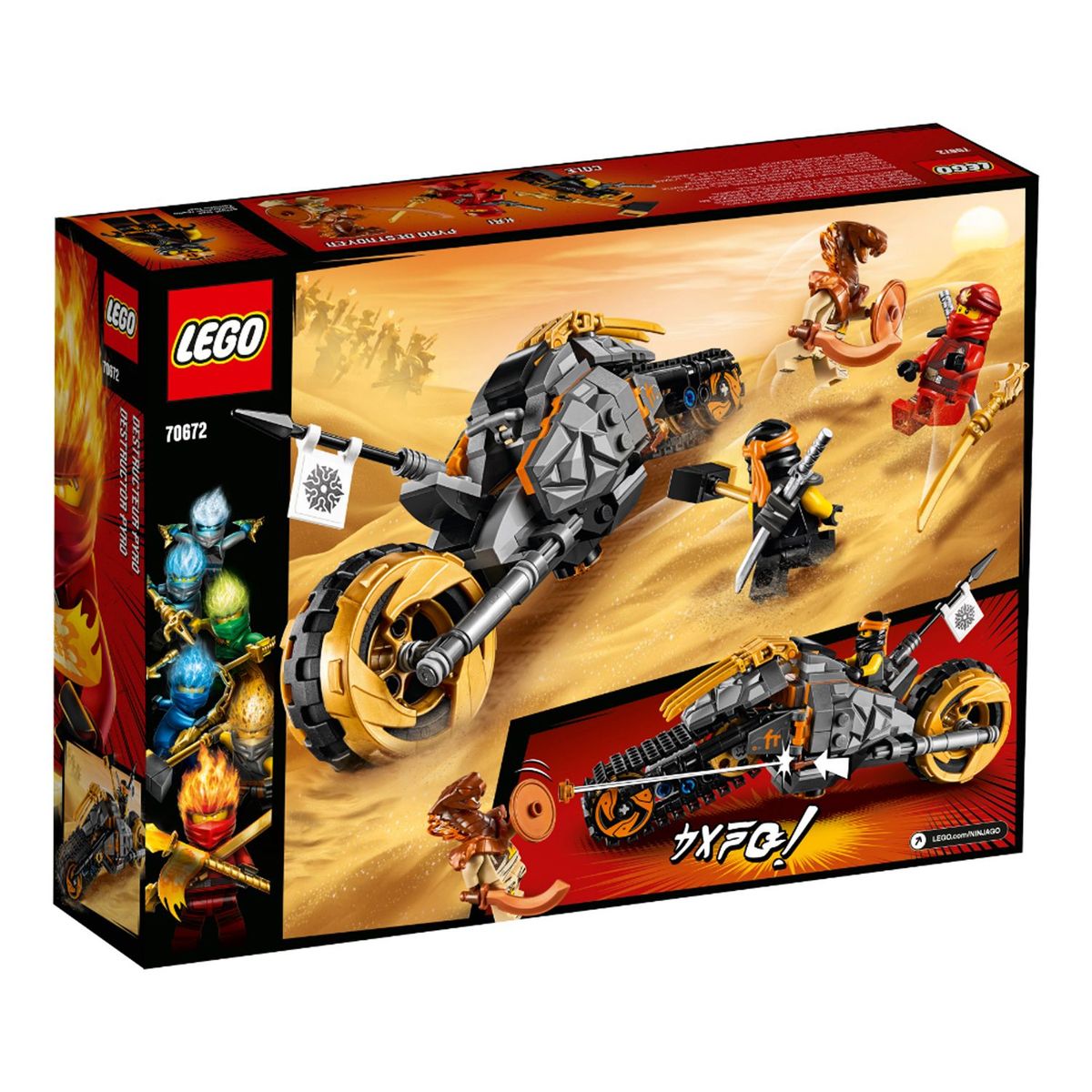 LEGO - Lego Ninjago - Moto Todoterreno de Cole