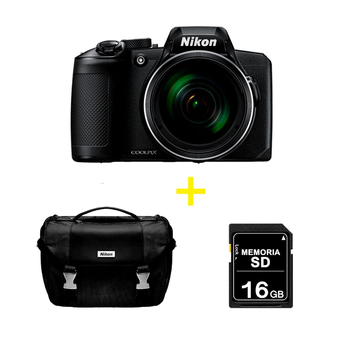 NIKON - Cámara semiprofesional Nikon B600 60X 16MP B600