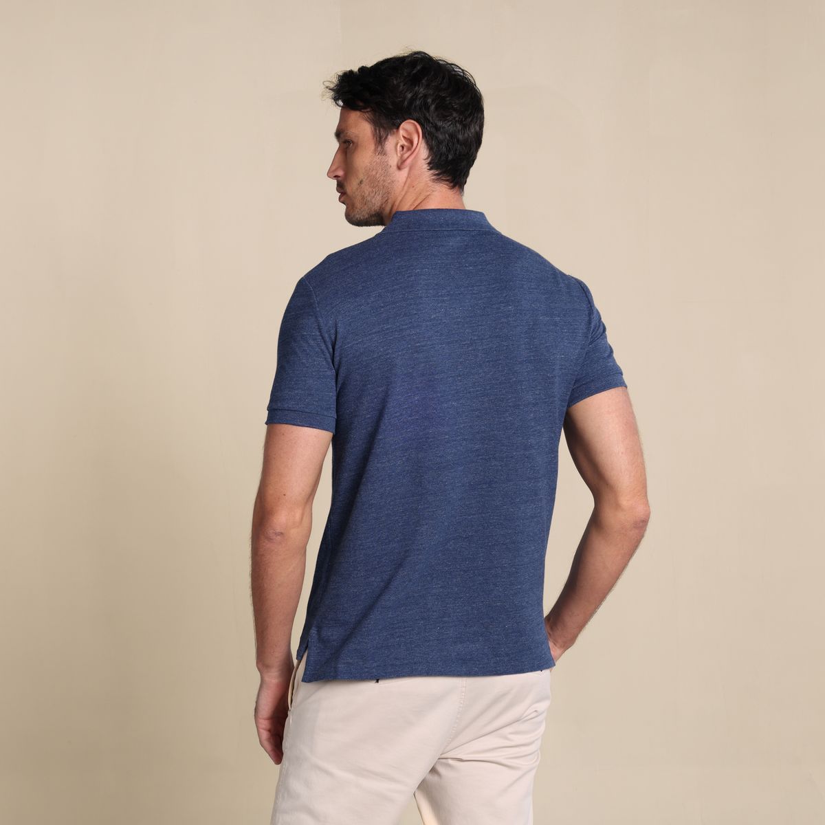 POLO RALPH LAUREN - Camiseta Polo Hombre Manga Corta Custom Slim Fit Polo Ralph Lauren