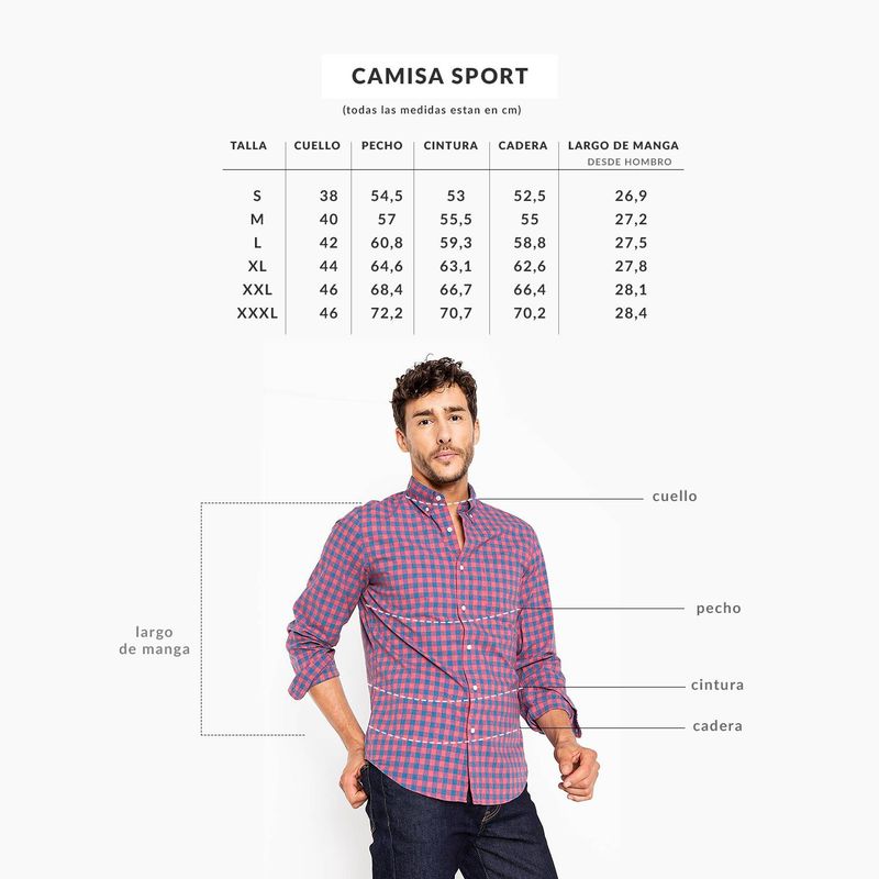 Size Chart Tallas Camisas Polo Ralph Lauren Camiseta Polo