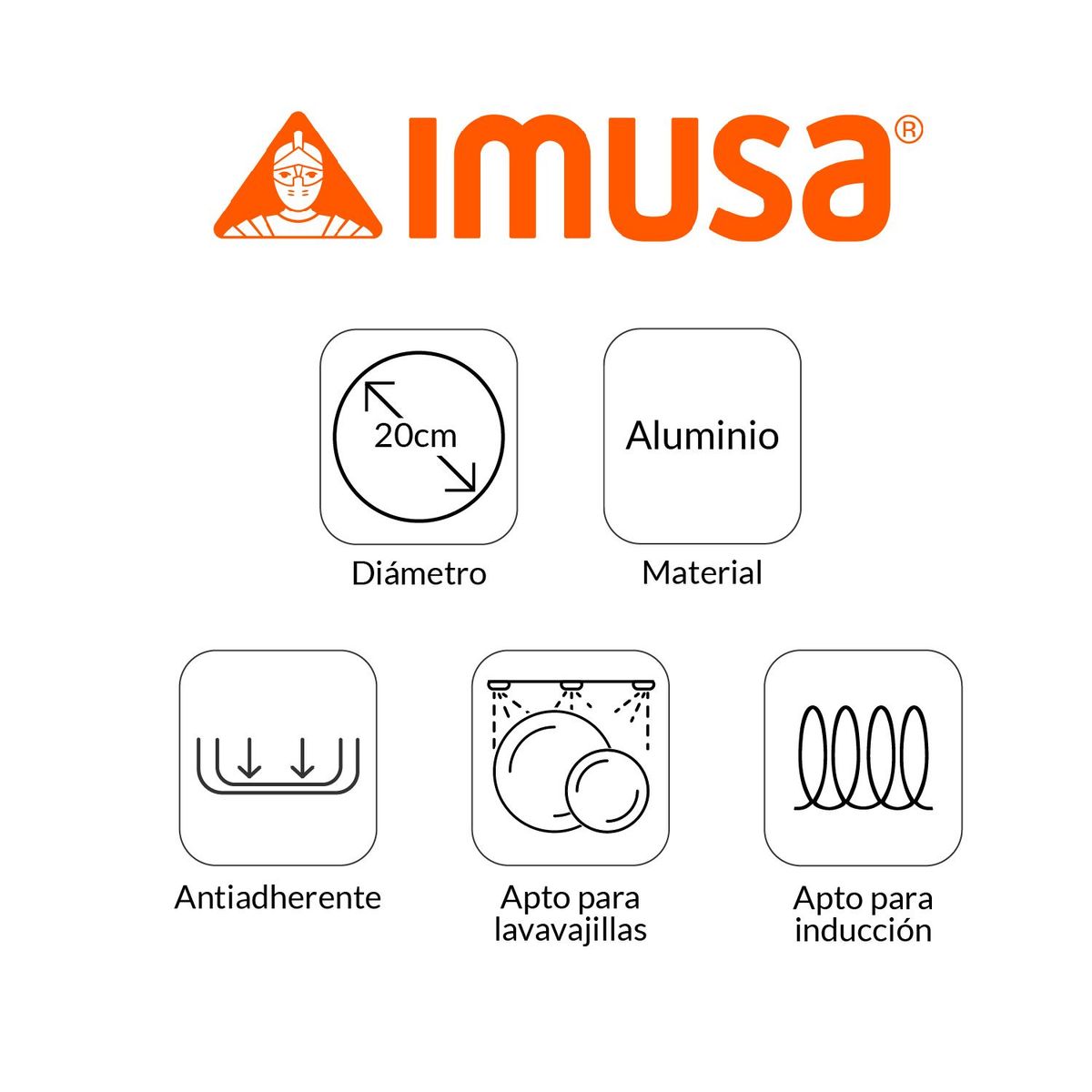 IMUSA - Olla Imusa Aluminio Delicia