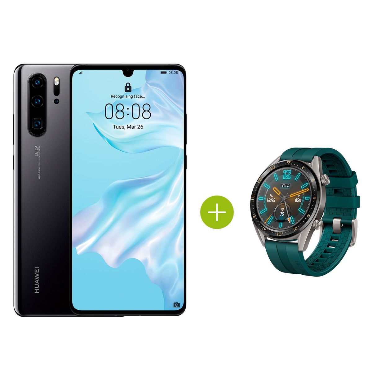 HUAWEI - Celular Huawei P30 PRO 256 GB + Huawei watch GT Active
