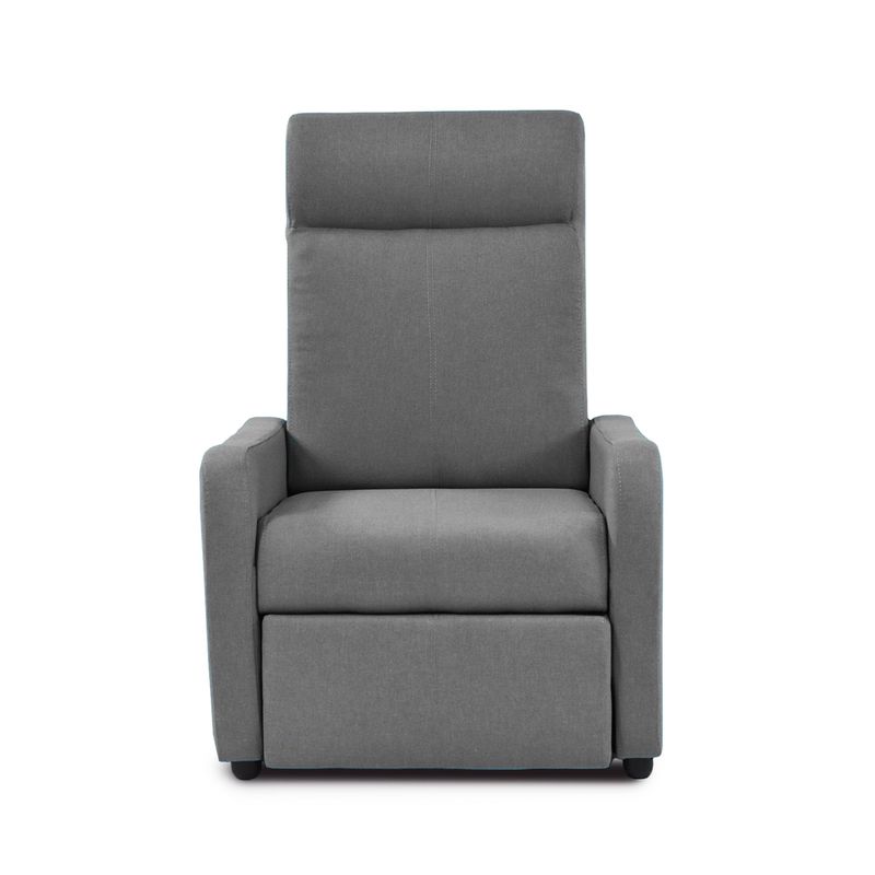 ELITE LIVING - Silla Reclinable Moderna 1 Puesto en Tela Mecánica Praxis Elite Living