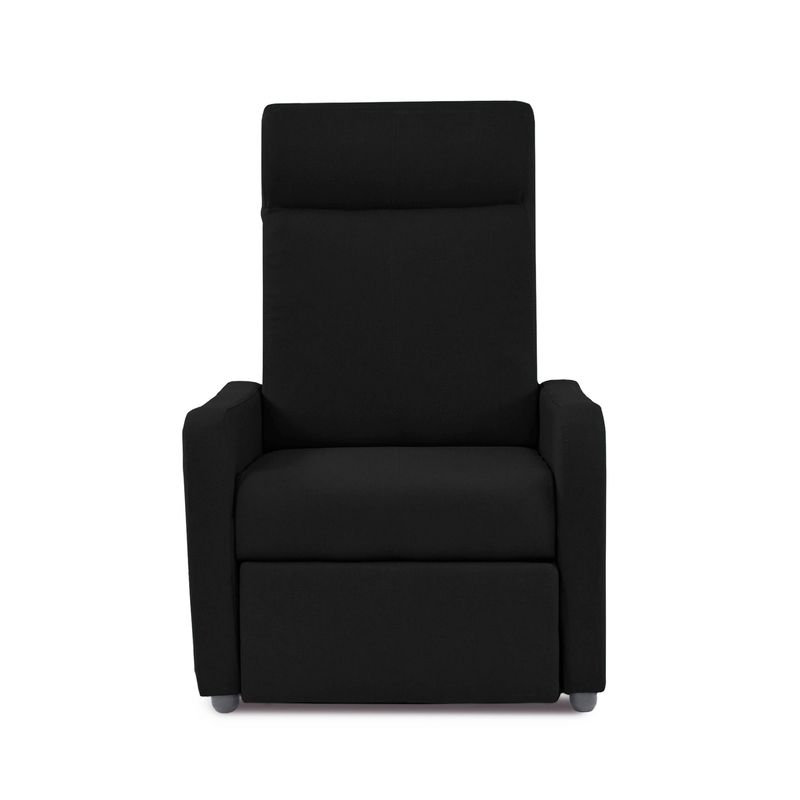 ELITE LIVING - Silla Reclinable Moderna 1 Puesto en Tela Mecánica Praxis Elite Living
