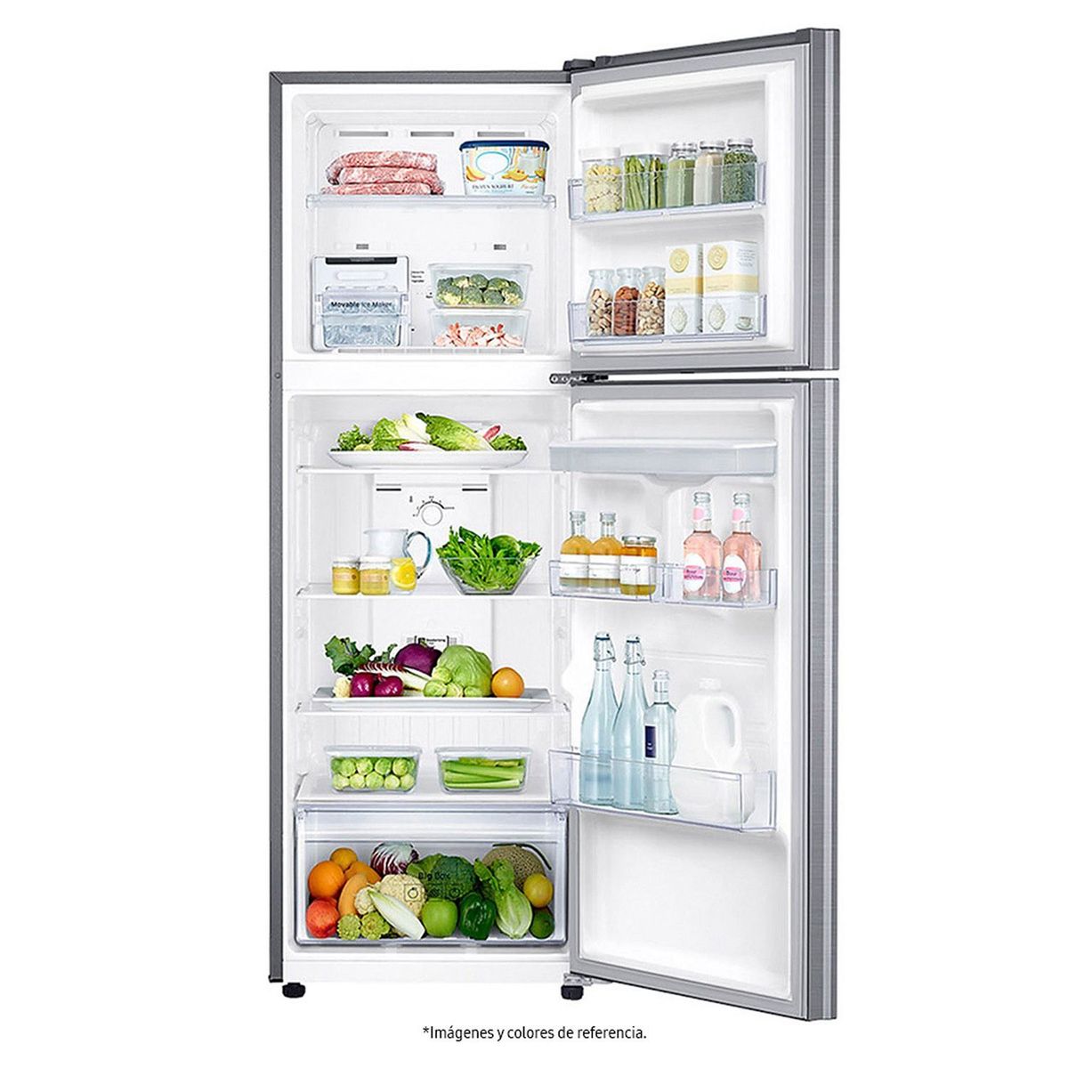 SAMSUNG - Nevera Samsung Congelador Superior No Frost 326 lt RT32K571JS8/CO